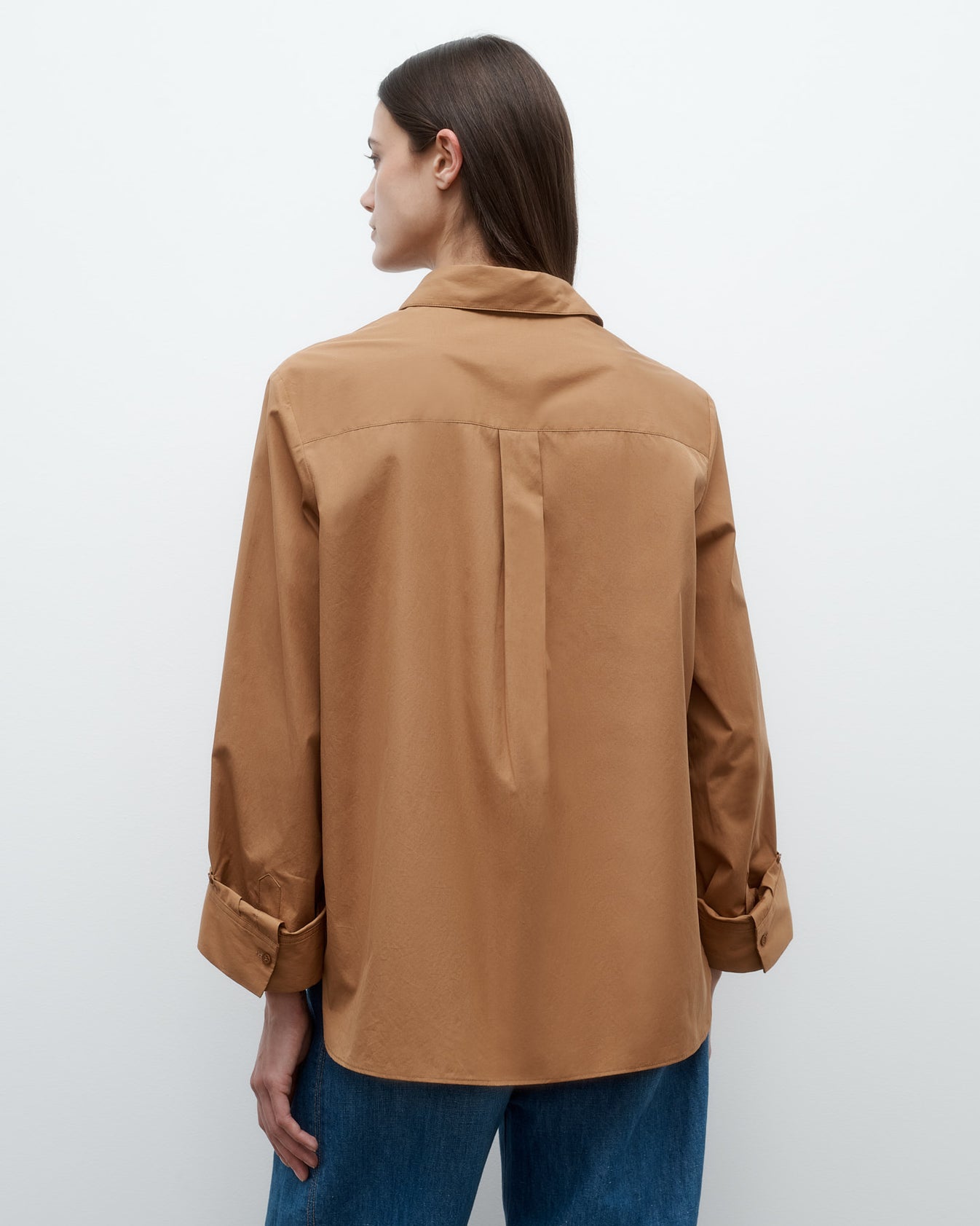 TWP Argan oil Next Morning Shirt in Superfine Cotton Shirting view 4