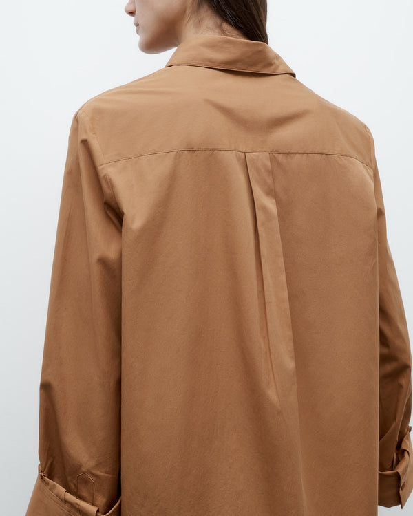 TWP Argan oil Next Morning Shirt in Superfine Cotton Shirting view 5