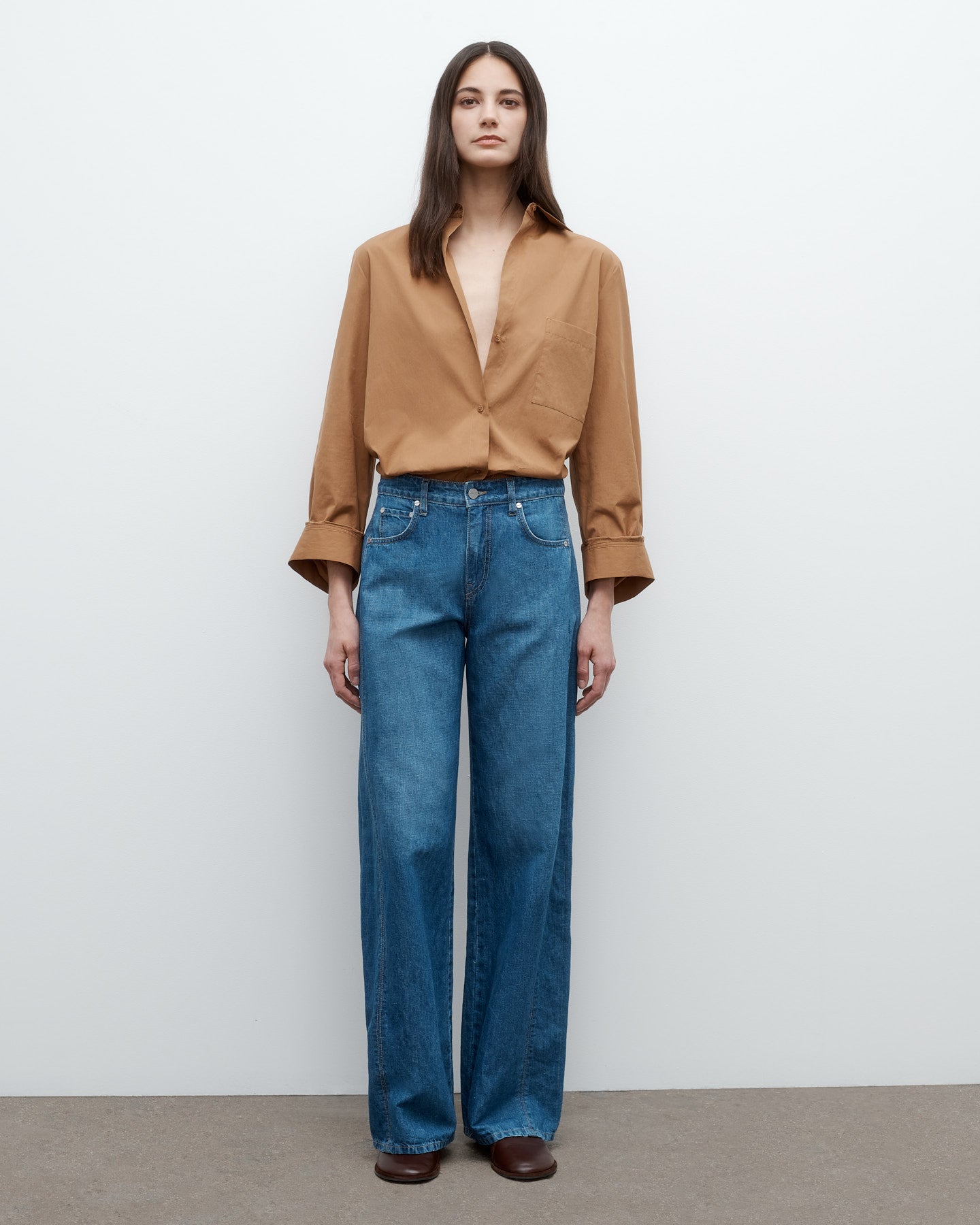 TWP Argan oil Next Morning Shirt in Superfine Cotton Shirting view 2