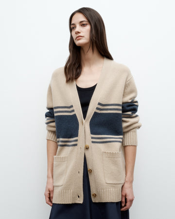 TWP Twine Varsity Phoebe Sweater in Italian Cashmere view 1