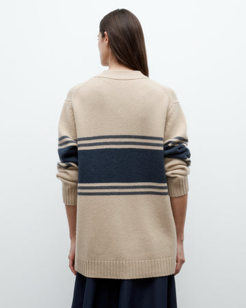 TWP Twine Varsity Phoebe Sweater in Italian Cashmere view 3