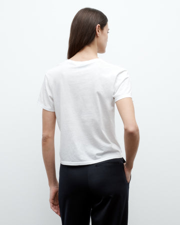 TWP White His Tee in Jersey view 4