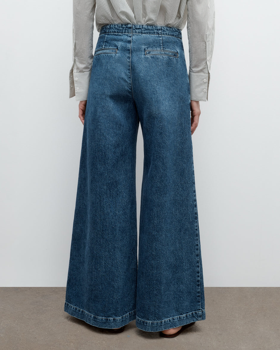 TWP Paris Dancing in the Dark Jean in Heavy Denim view 5