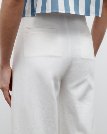 TWP White Dancing in the Dark Jean in Japanese Denim view 5