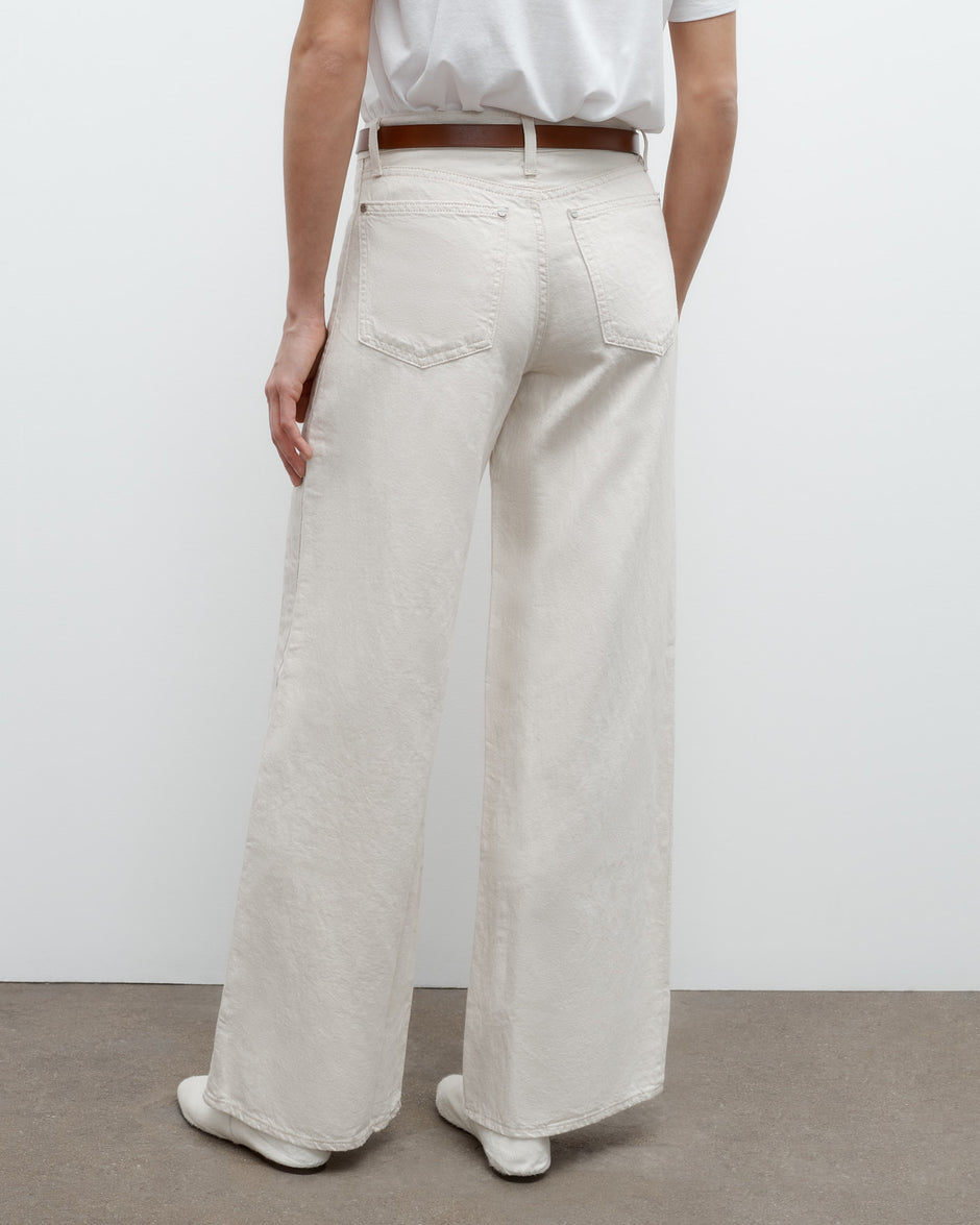 TWP Natural Almost Famous Jean in Japanese Denim view 5