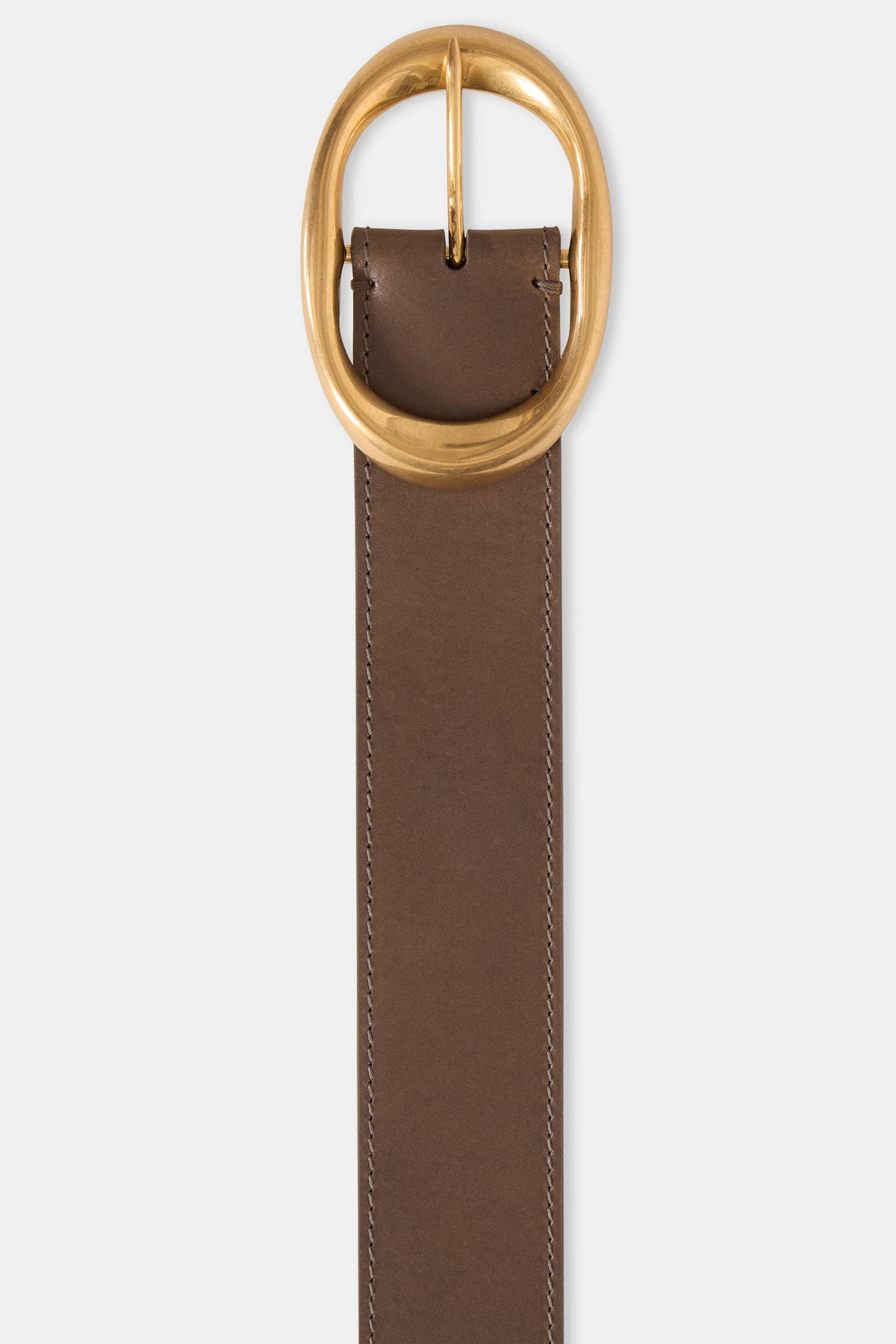 TWP Mink Wide Belt in Leather view 2