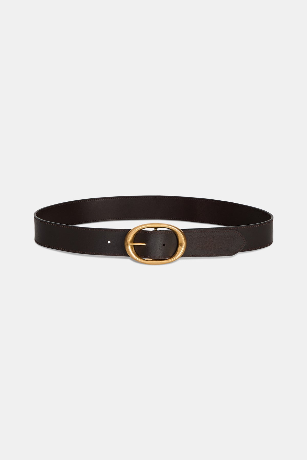 TWP Dakota Wide Belt in Leather view 1