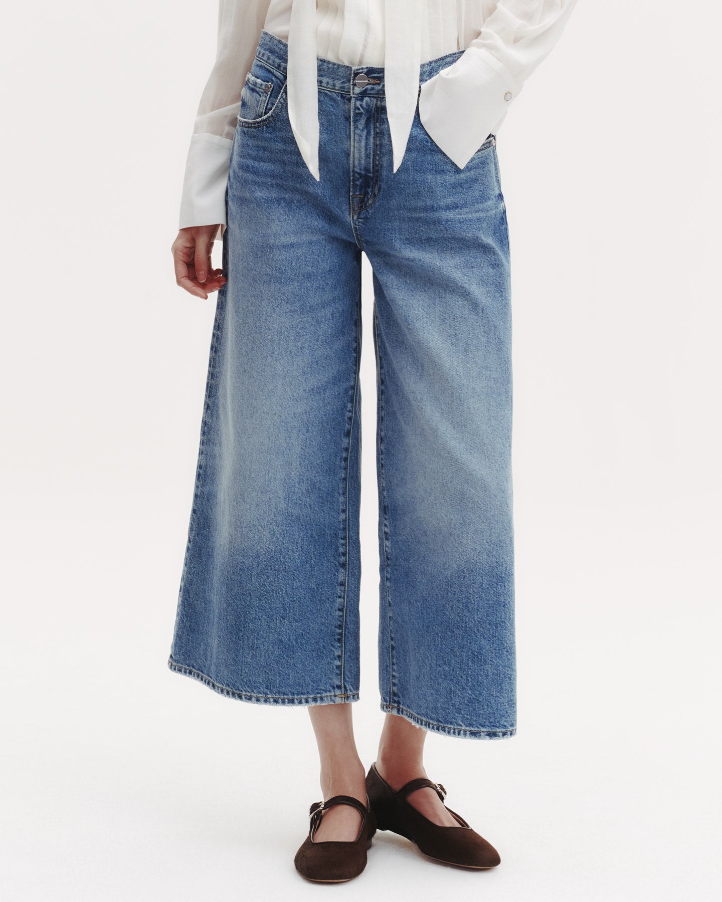 TWP Vintage wash Tiny Tiny Dancer Jean in Vintage Washed Denim view 1