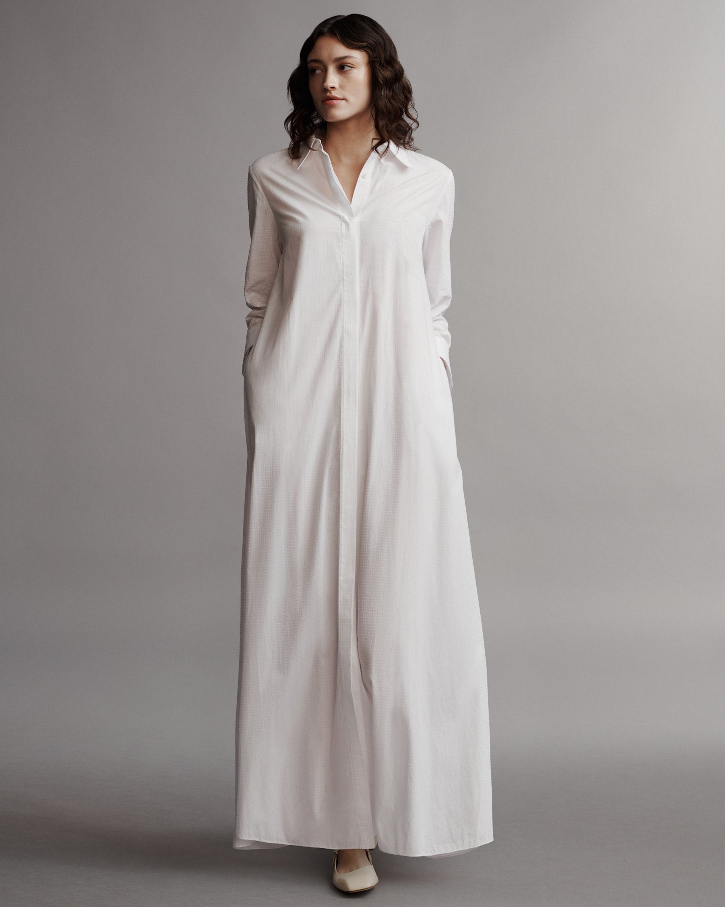 TWP White Jenny's Gown With Crystals view 2