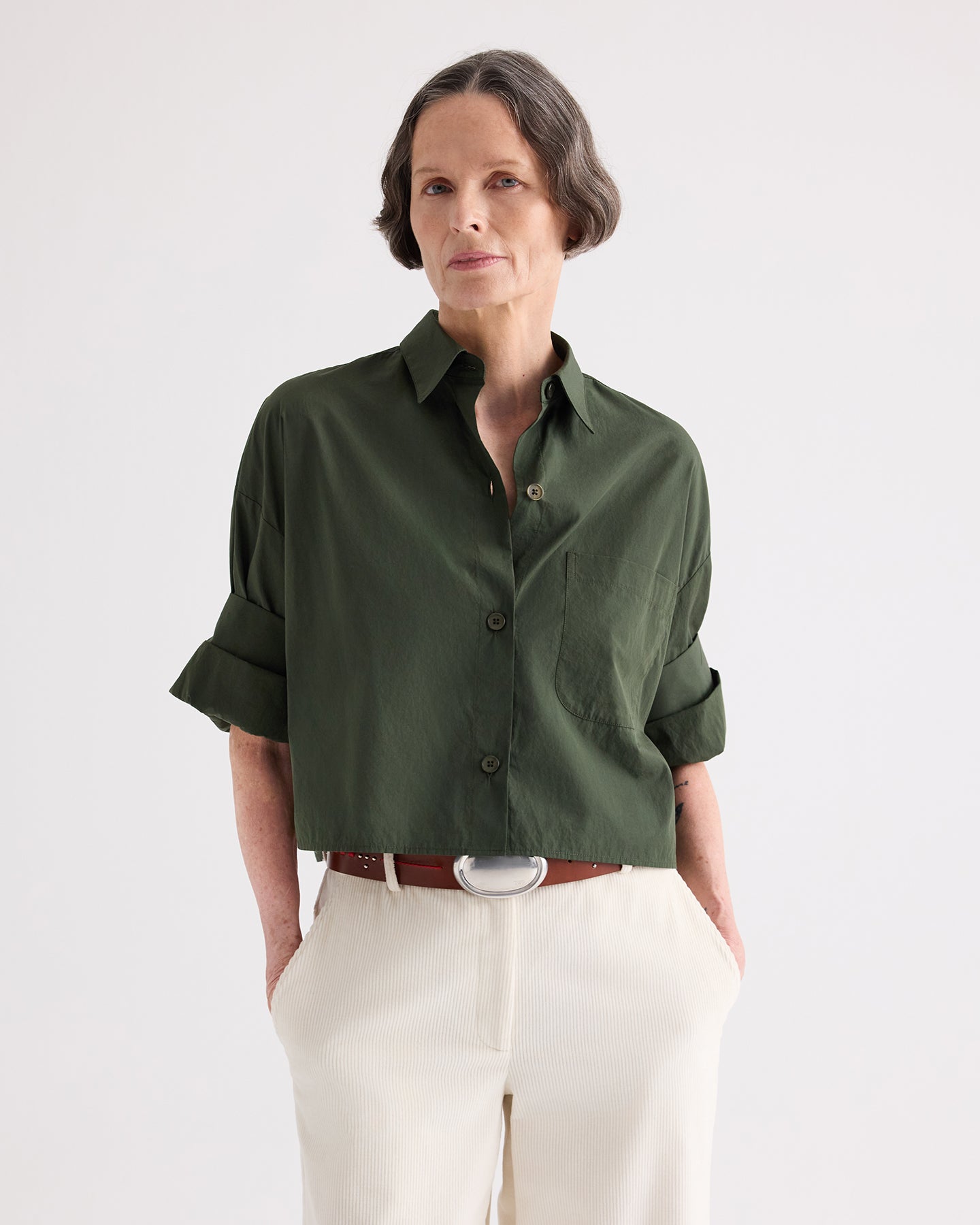 Next Ex Shirt in Superfine Cotton Shirting