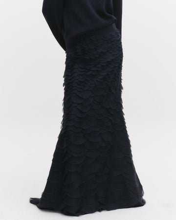 TWP Midnight Everlasting Love Skirt in Silk Organza view 1