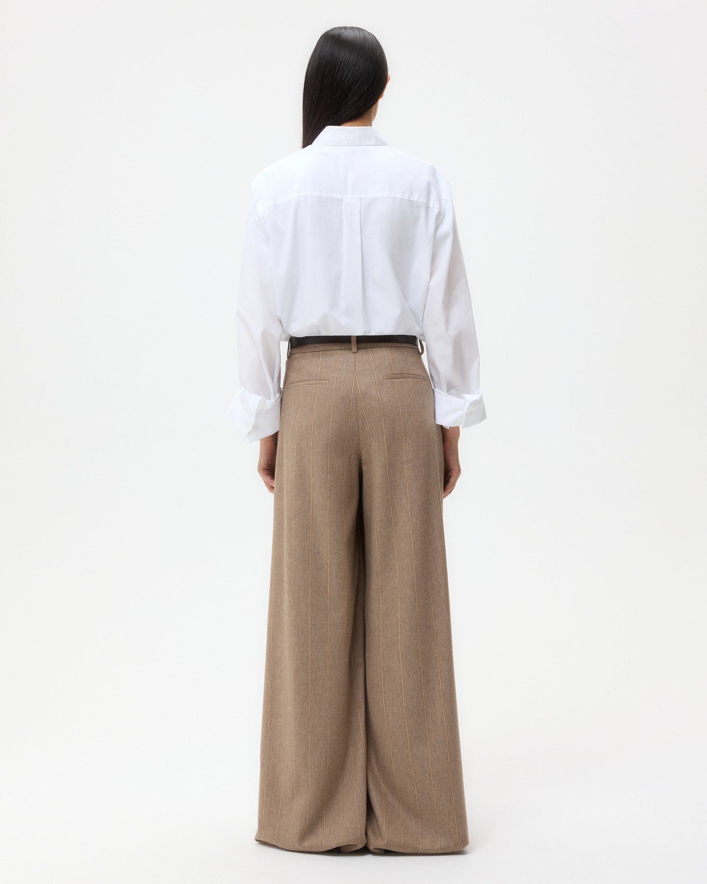 TWP White New Morning After Shirt in Superfine Cotton view 5