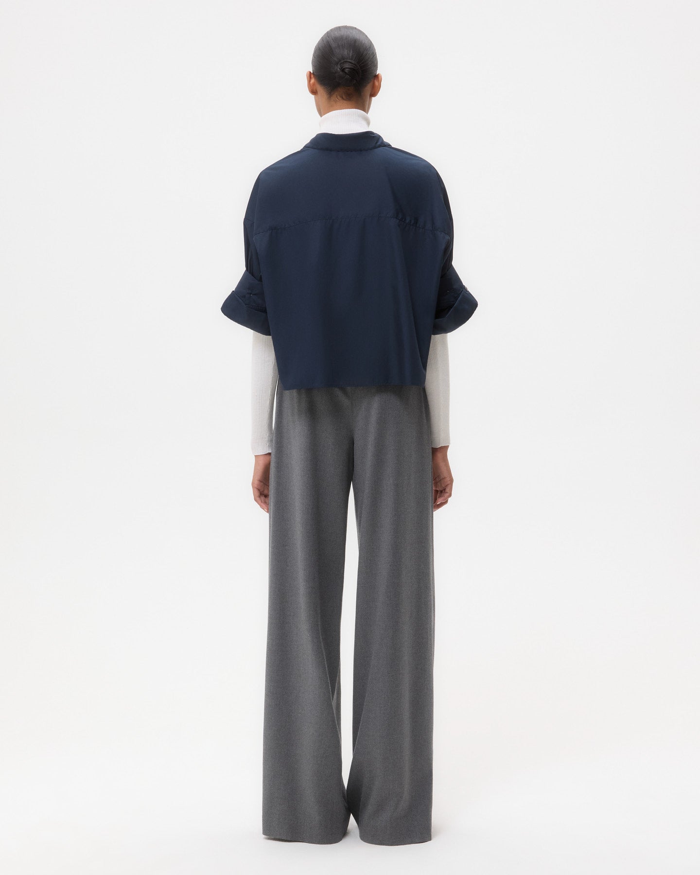 TWP Midnight Next Ex Shirt in superfine cotton view 5