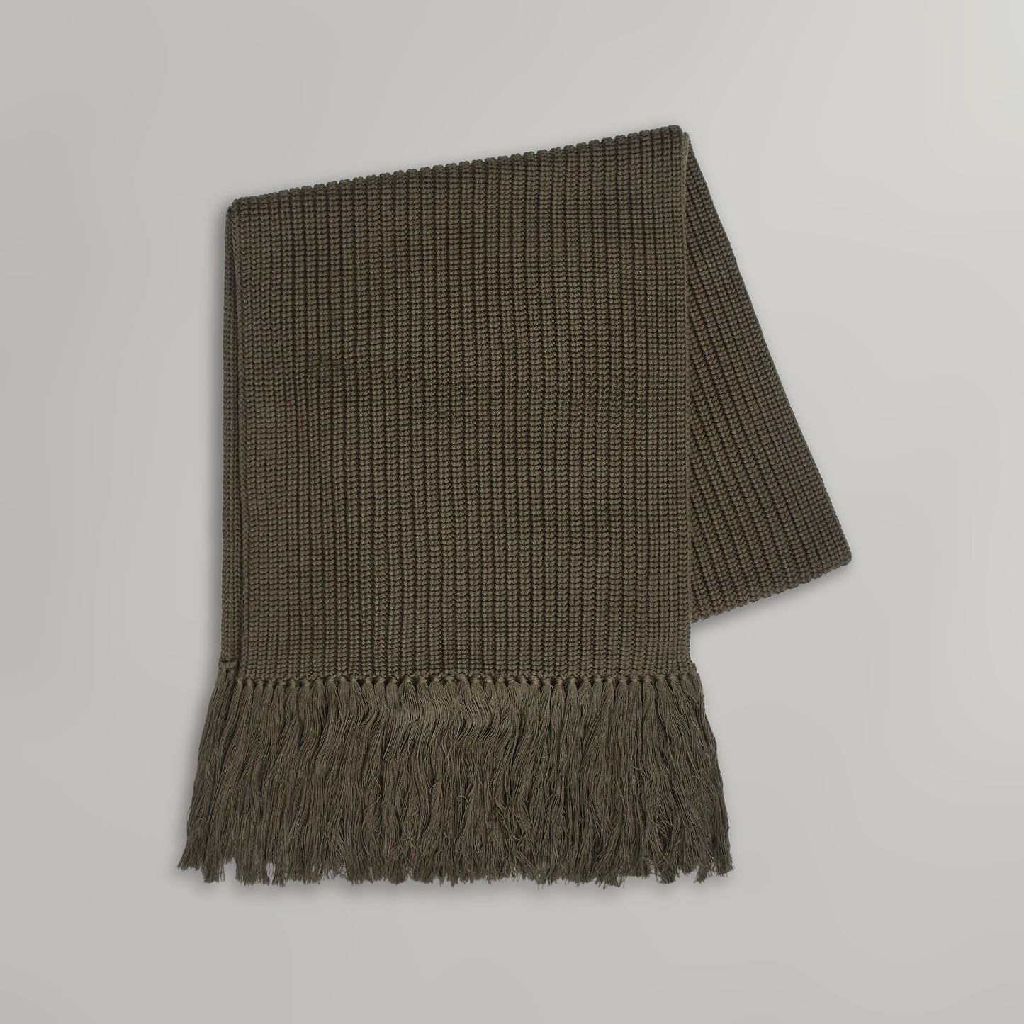 TWP Camouflage Oversized Scarf in Italian Wool view 1