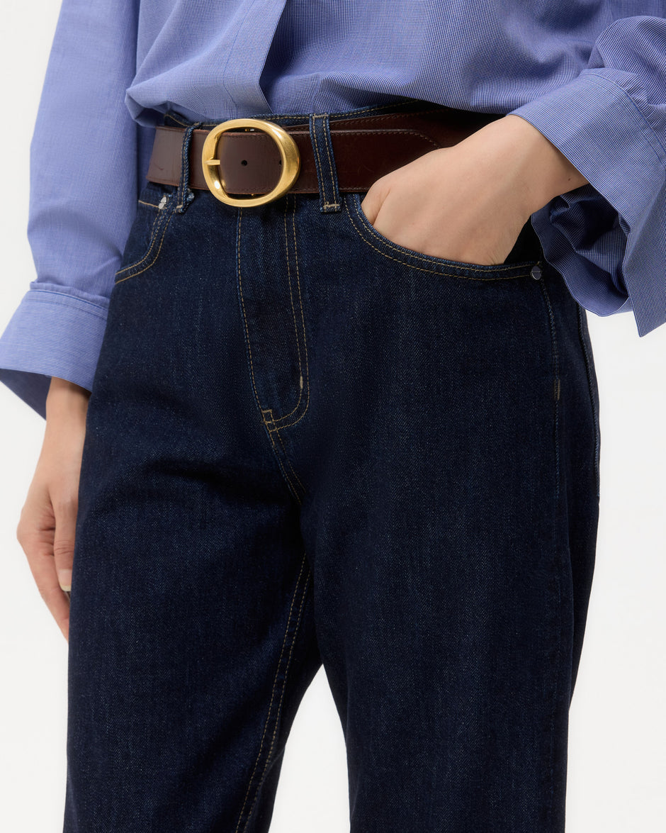 TWP Indigo resin Kent St. Jean in Denim view 4