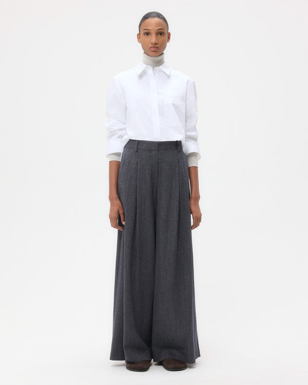 TWP Midnight melange Next Didi in Stretch Wool view 7