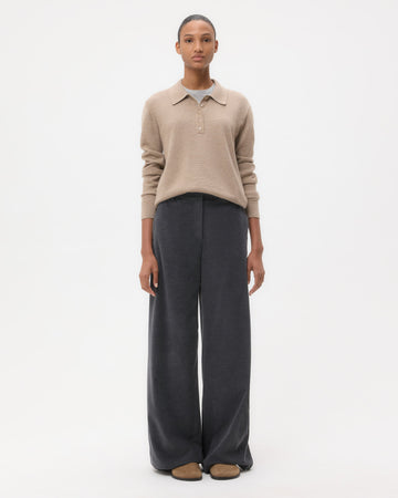 TWP Charcoal heather grey Dylan Pant in Corduroy view 6