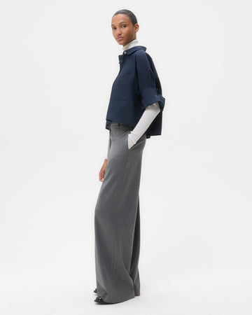 TWP Medium heather grey Downing Pant in Stretch Wool view 3