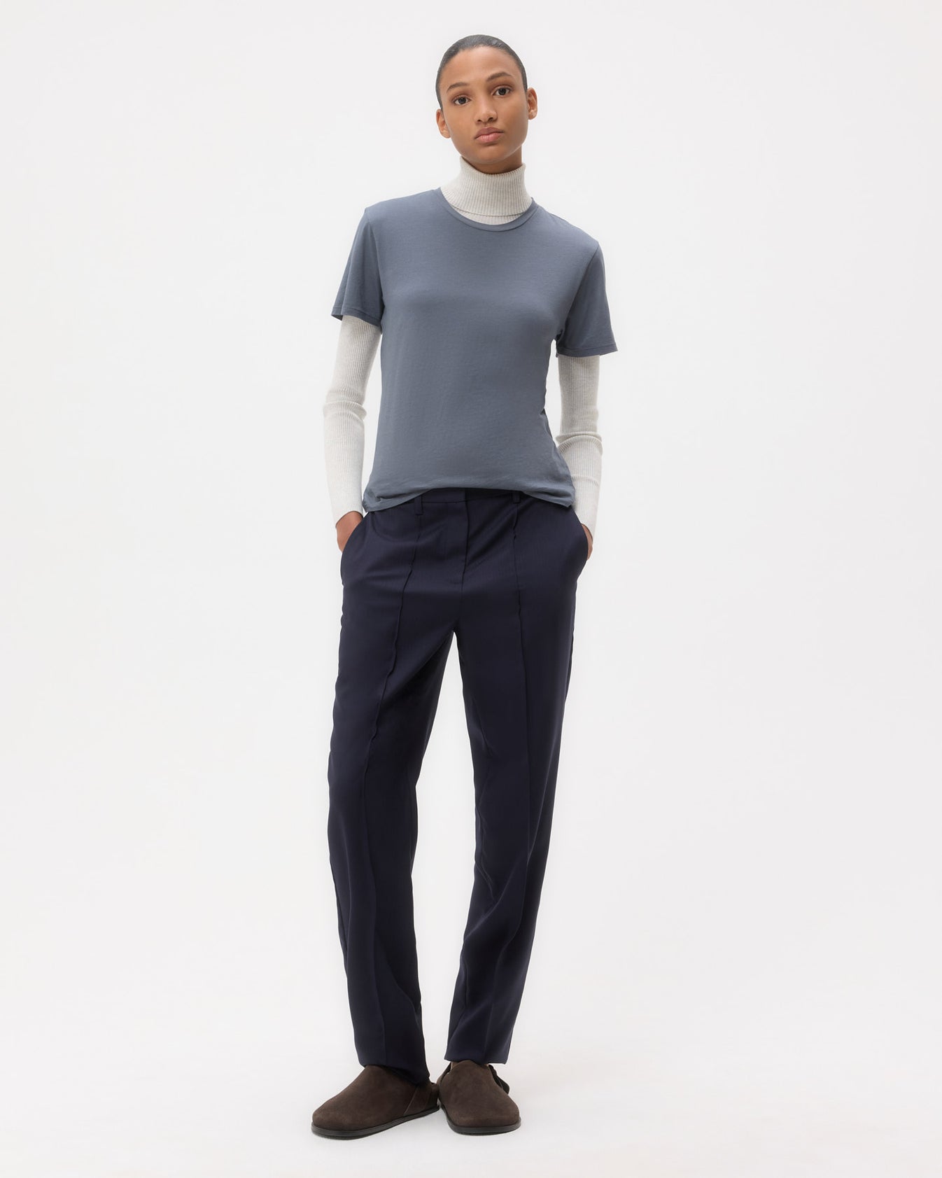 TWP Castle rock His Tee in Supima Cotton view 3