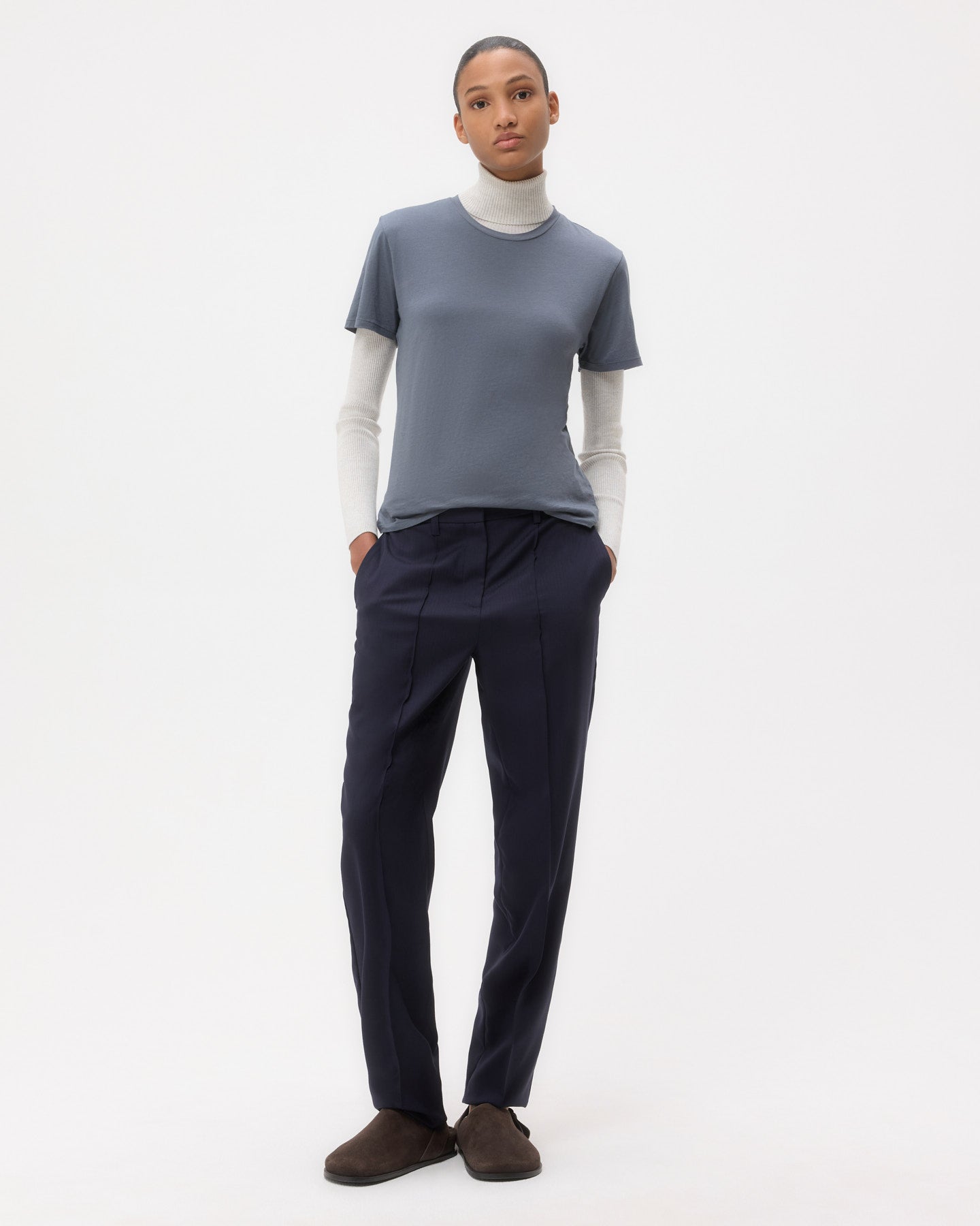 TWP Castle rock His Tee in Supima Cotton view 3