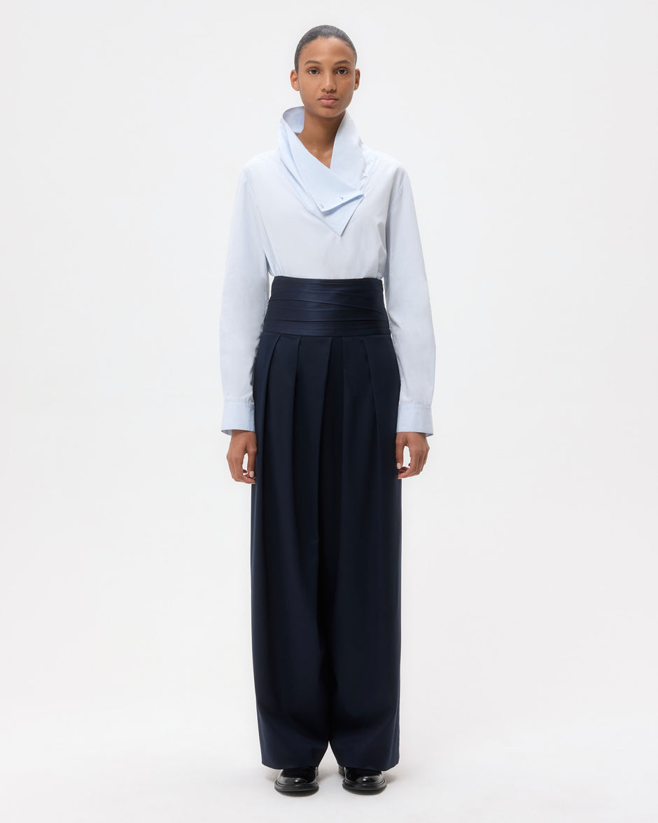 TWP Plein air My Maria Top in Super Compact Poplin view 6