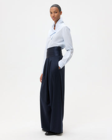 TWP Plein air My Maria Top in Super Compact Poplin view 3