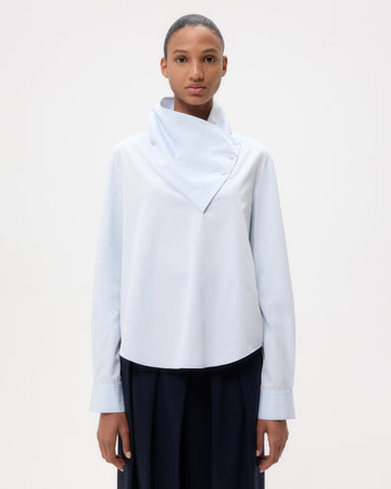 TWP Plein air My Maria Top in Super Compact Poplin view 2