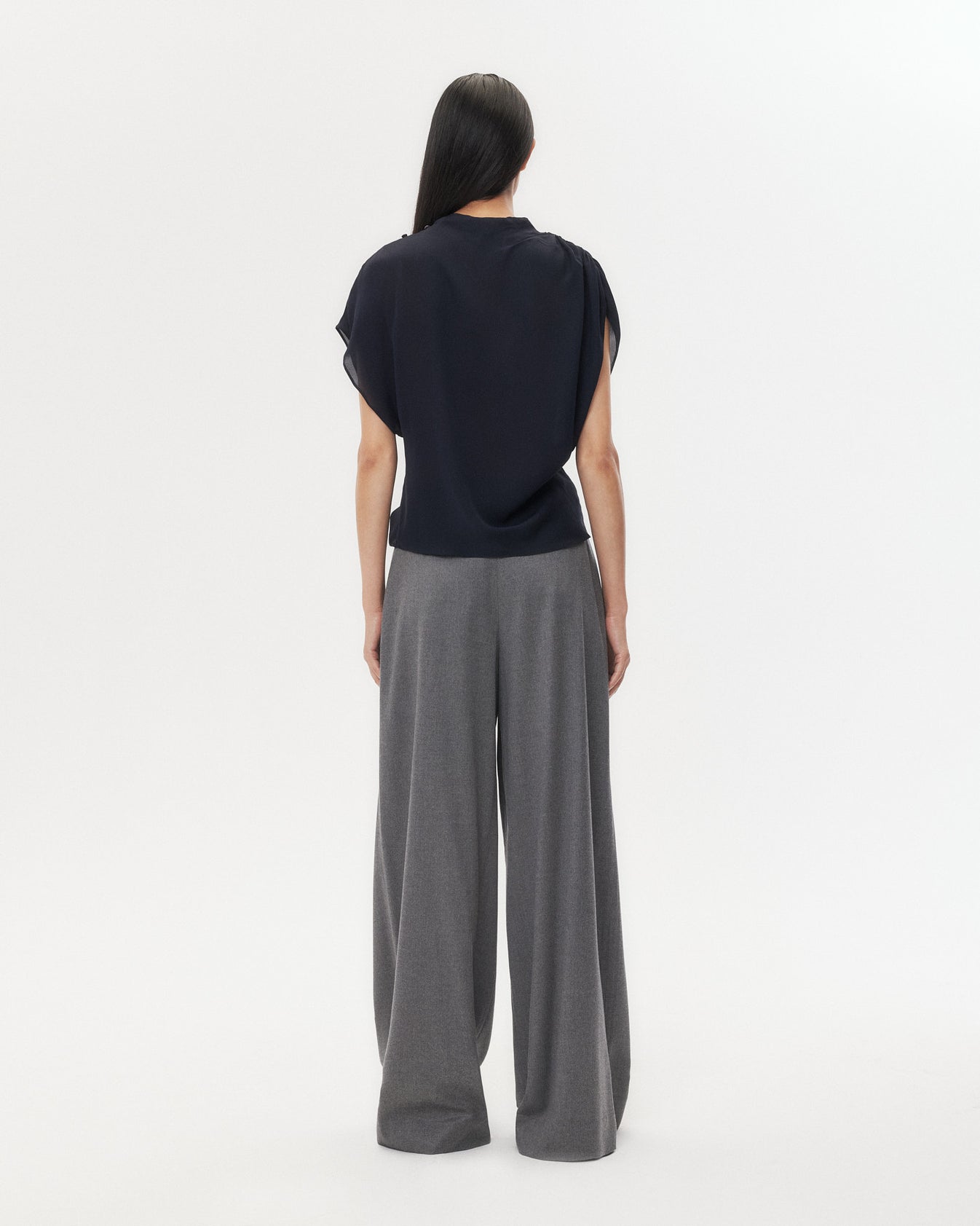 TWP Midnight Wish You Would Top in Silk Georgette view 5