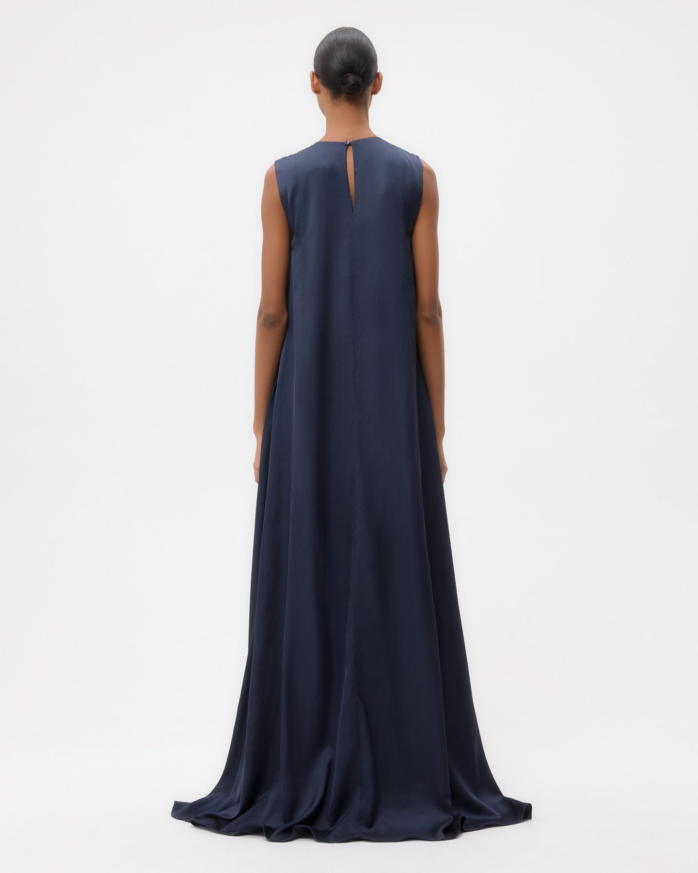 TWP Parisian night Capitol Dress in Hammered Viscose Satin view 4