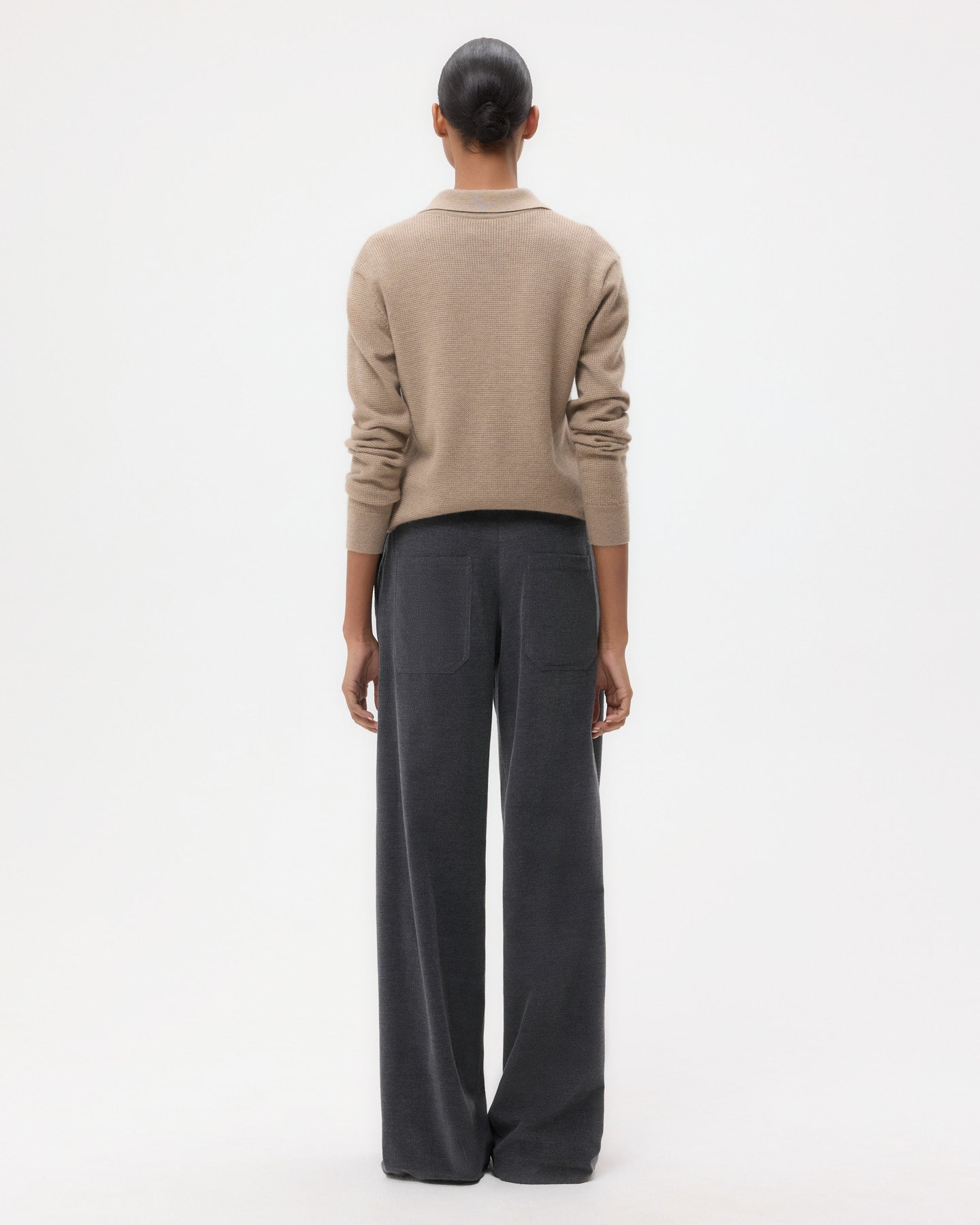 TWP Mink Jorden Polo in Cashmere view 5