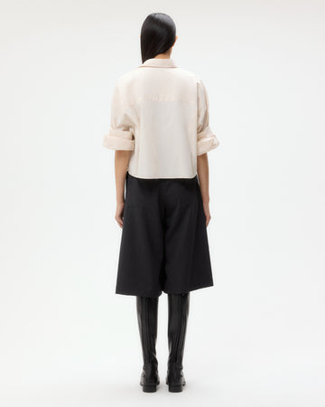TWP Pink tint Next Ex Shirt in Superfine Cotton view 4