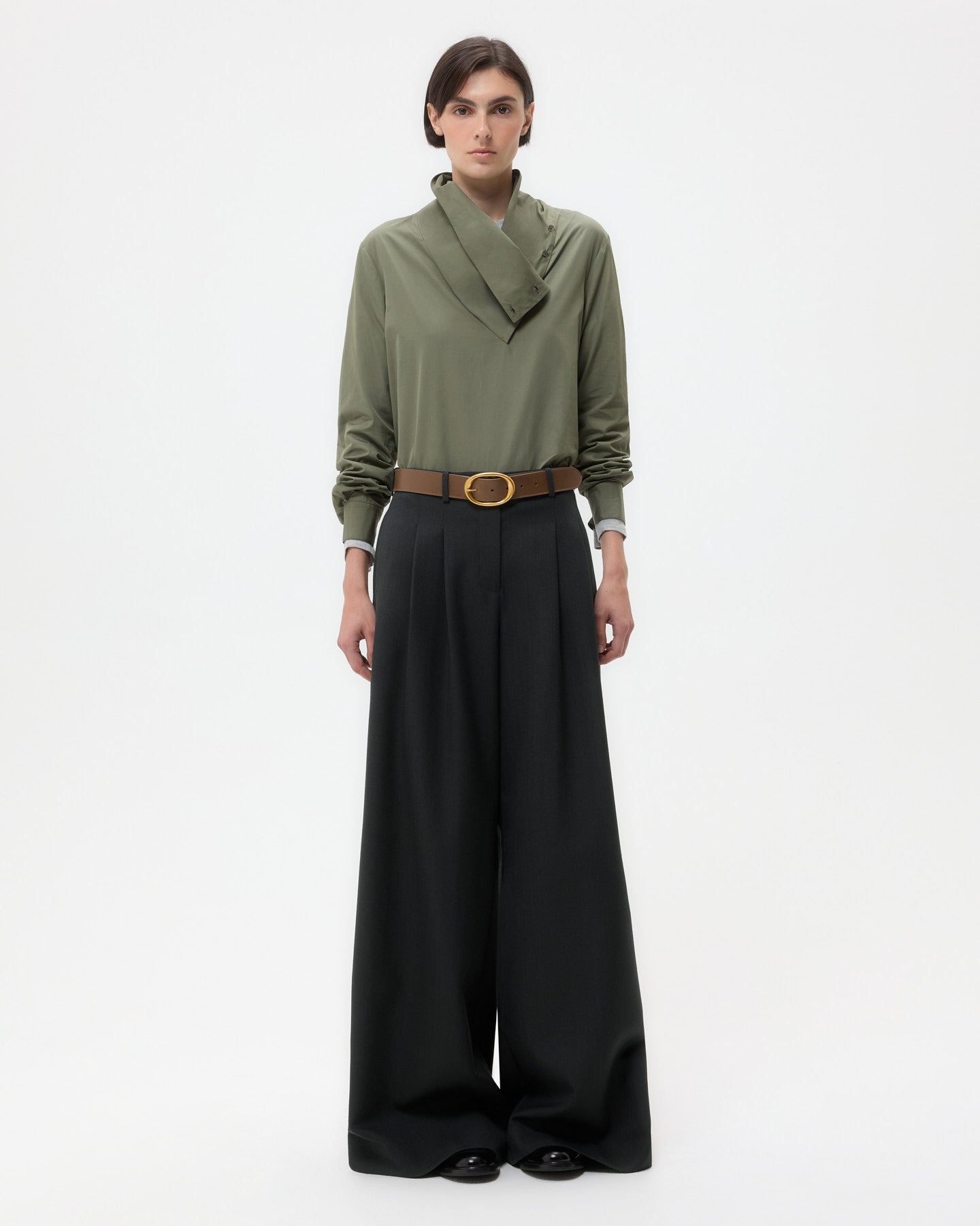 TWP Beetle My Maria Top in Super Compact Poplin view 5