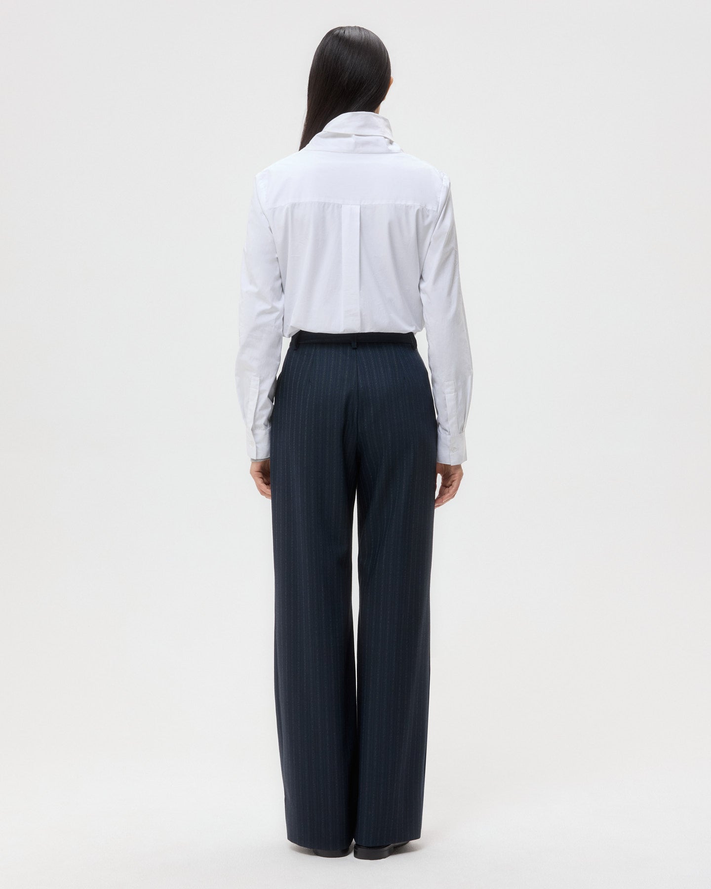 TWP White My Maria Top in Super Compact Poplin view 5