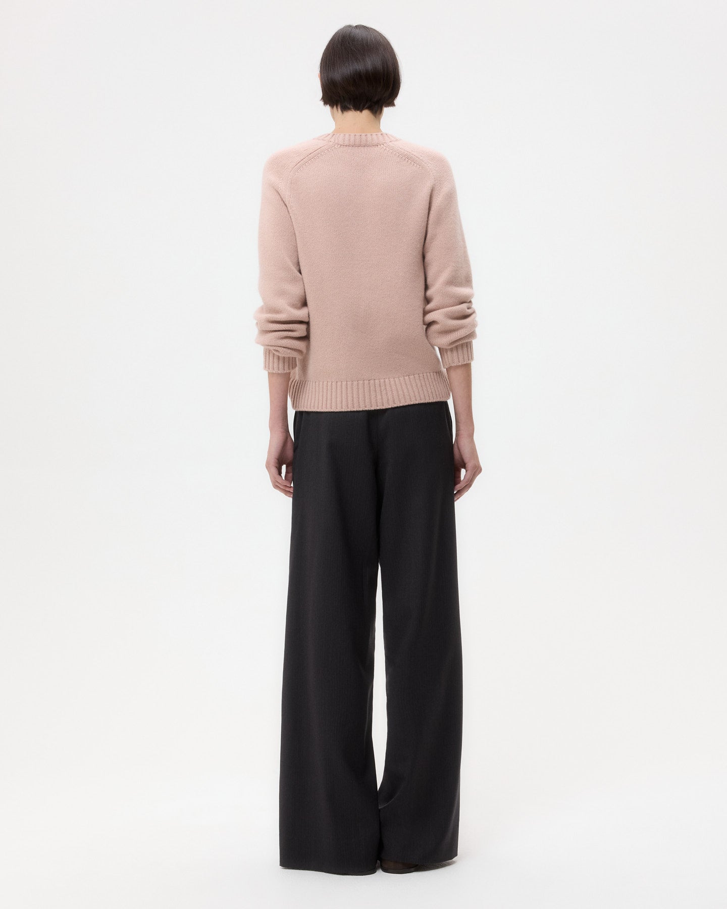 TWP Blush New Jill Crewneck in Cashmere view 5