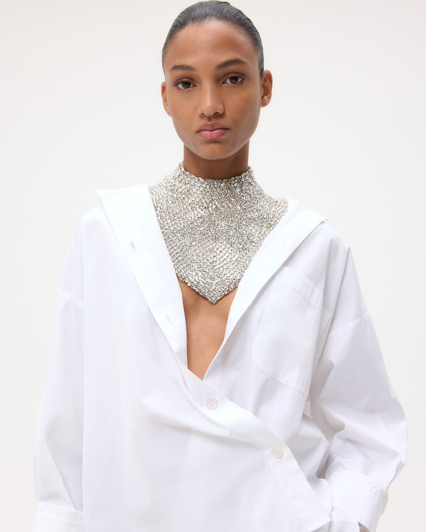 TWP Crystal/ivory Diamonds Are A... Crystal Collar view 1