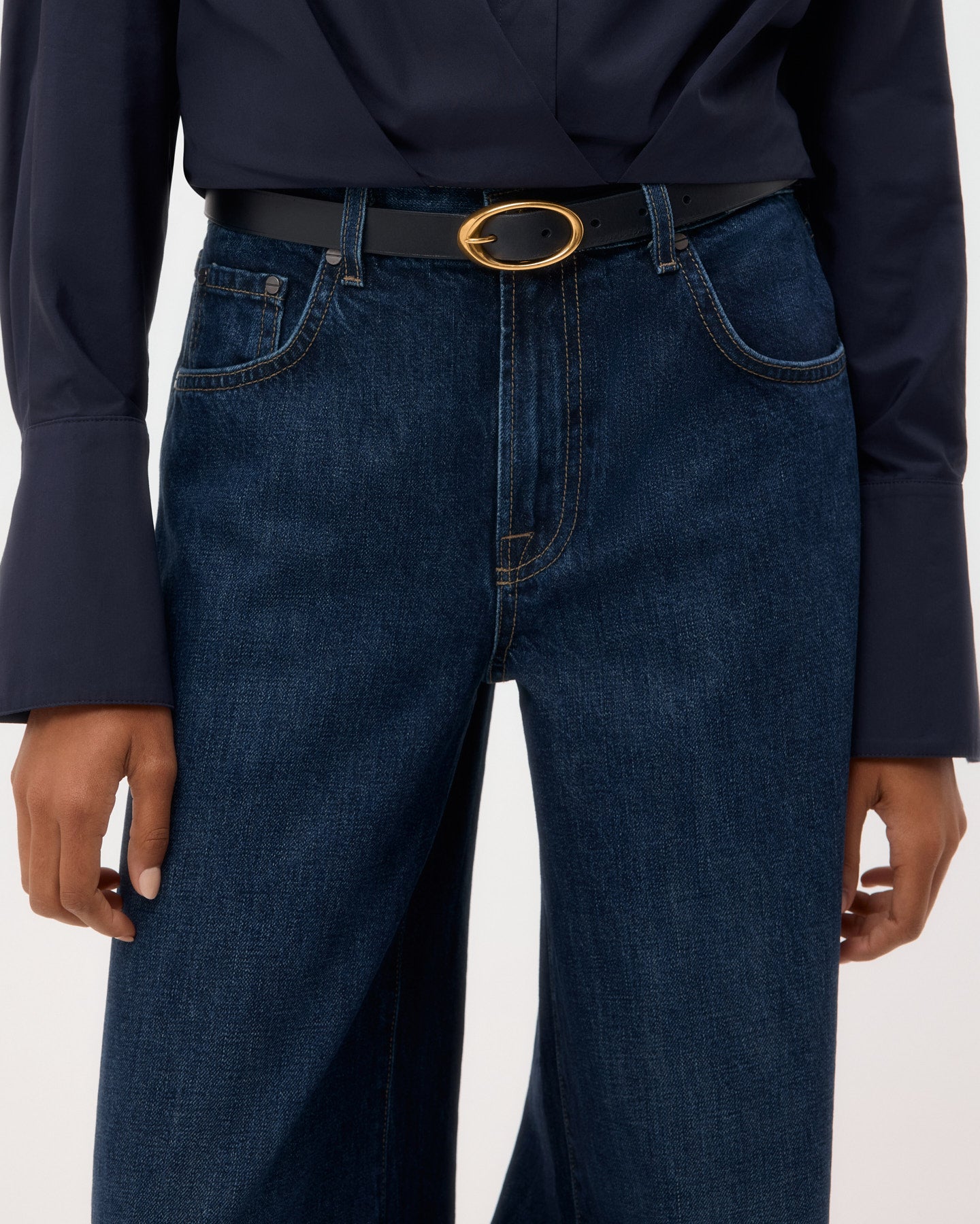 TWP Dark wash Tiny Dancer Jean in Dark Wash Denim view 2