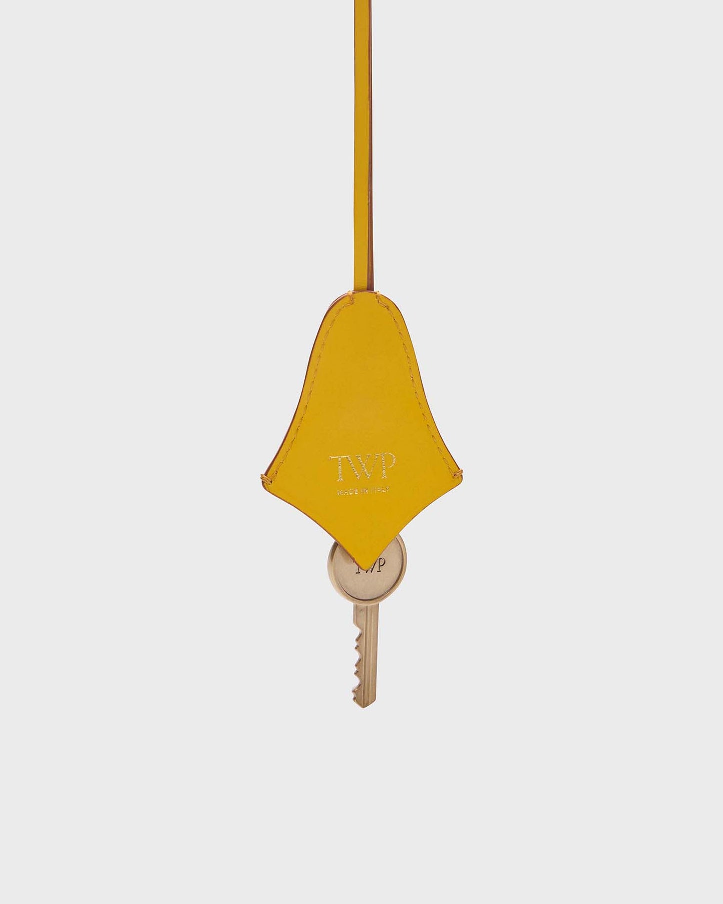 TWP Soliel Key Necklace in Leather view 3