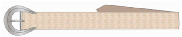 TWP Bracken HORSESHOE BUCKLE BELT - BRACKEN view 2
