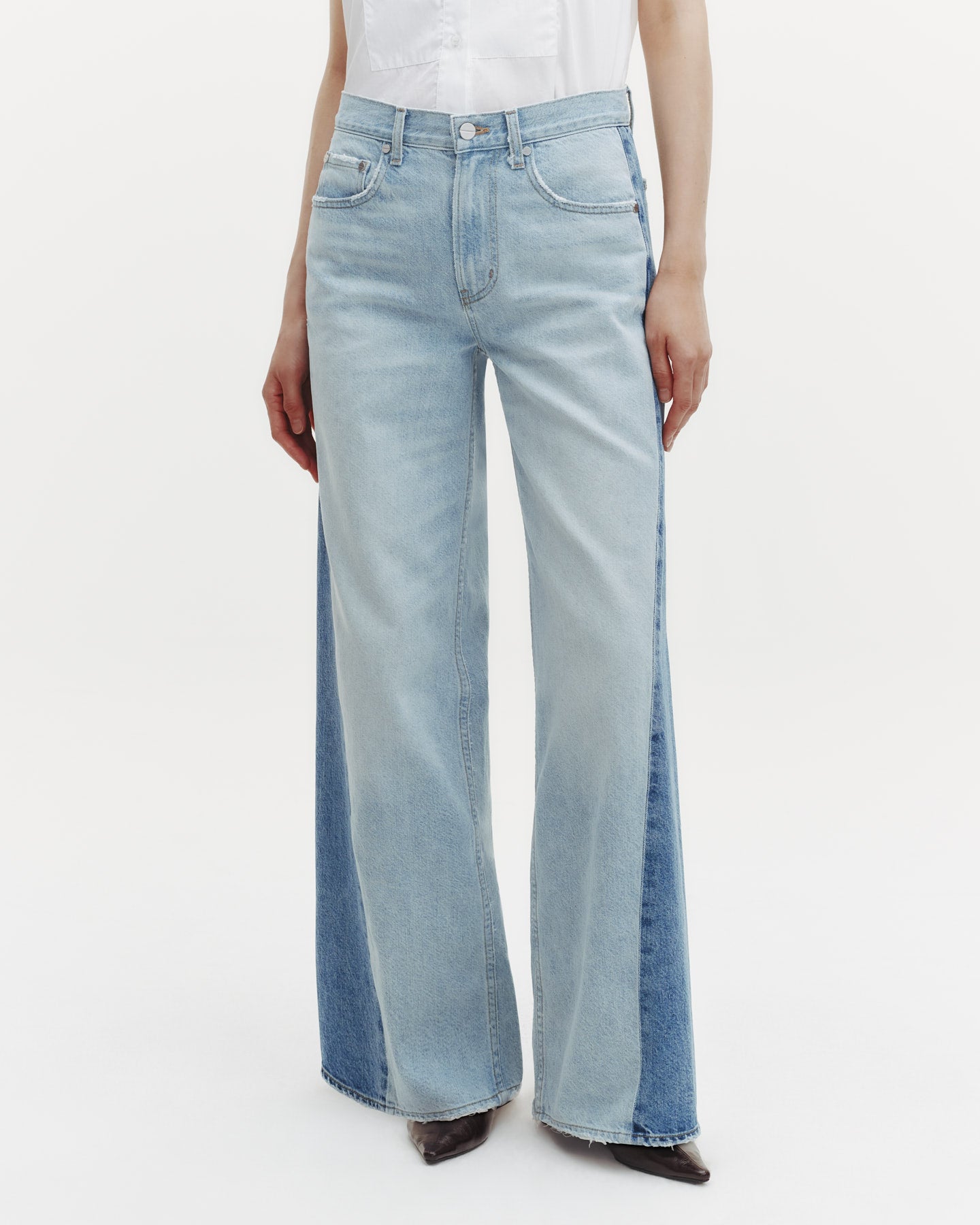 TWP Vintage wash / indigo Ramblin&#39; Man Jean in Denim view 4