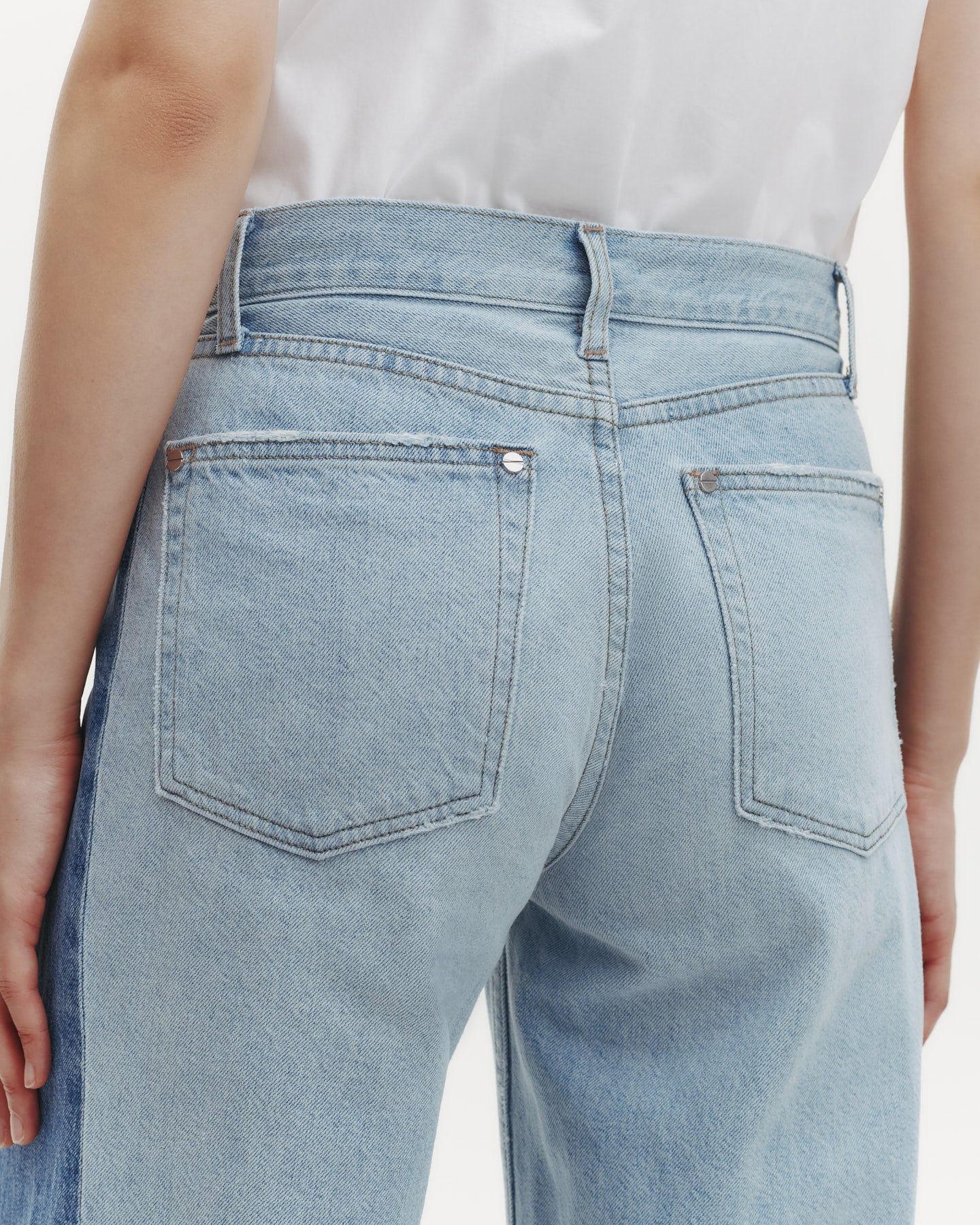 TWP Vintage wash / indigo Ramblin' Man Jean in Denim view 5