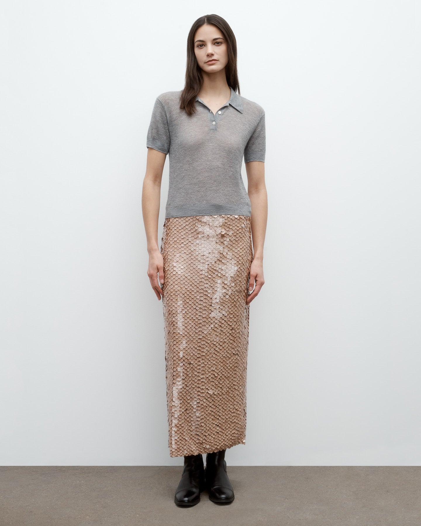 [LUV IS TRUE]★CL GLITTER KNIT SKIRT Skirts – TWP Clothing