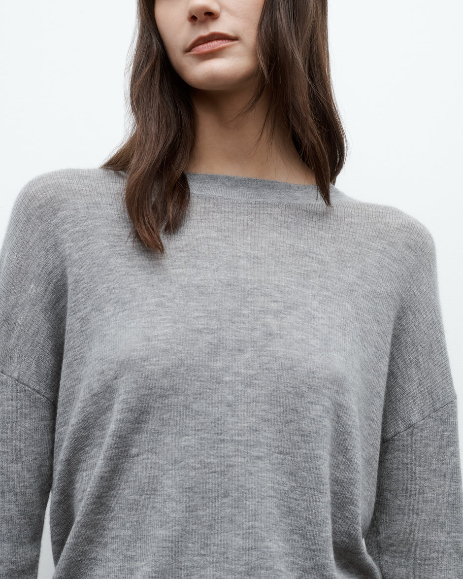 TWP Thunder Boy Tee in Fine Cashmere view 3