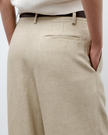 TWP Safari Houston St. Pant in Washed Linen Suiting view 6