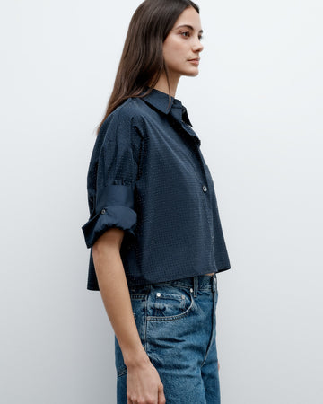 TWP Midnight Next Ex Shirt with Crystals view 2