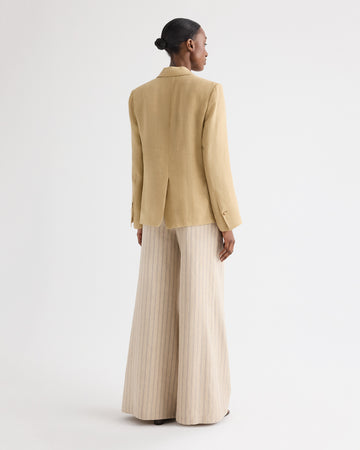 TWP Candied ginger Boy Blazer in Fluid Linen view 5
