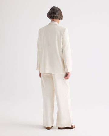 TWP White Jillian Blazer in Corduroy view 5