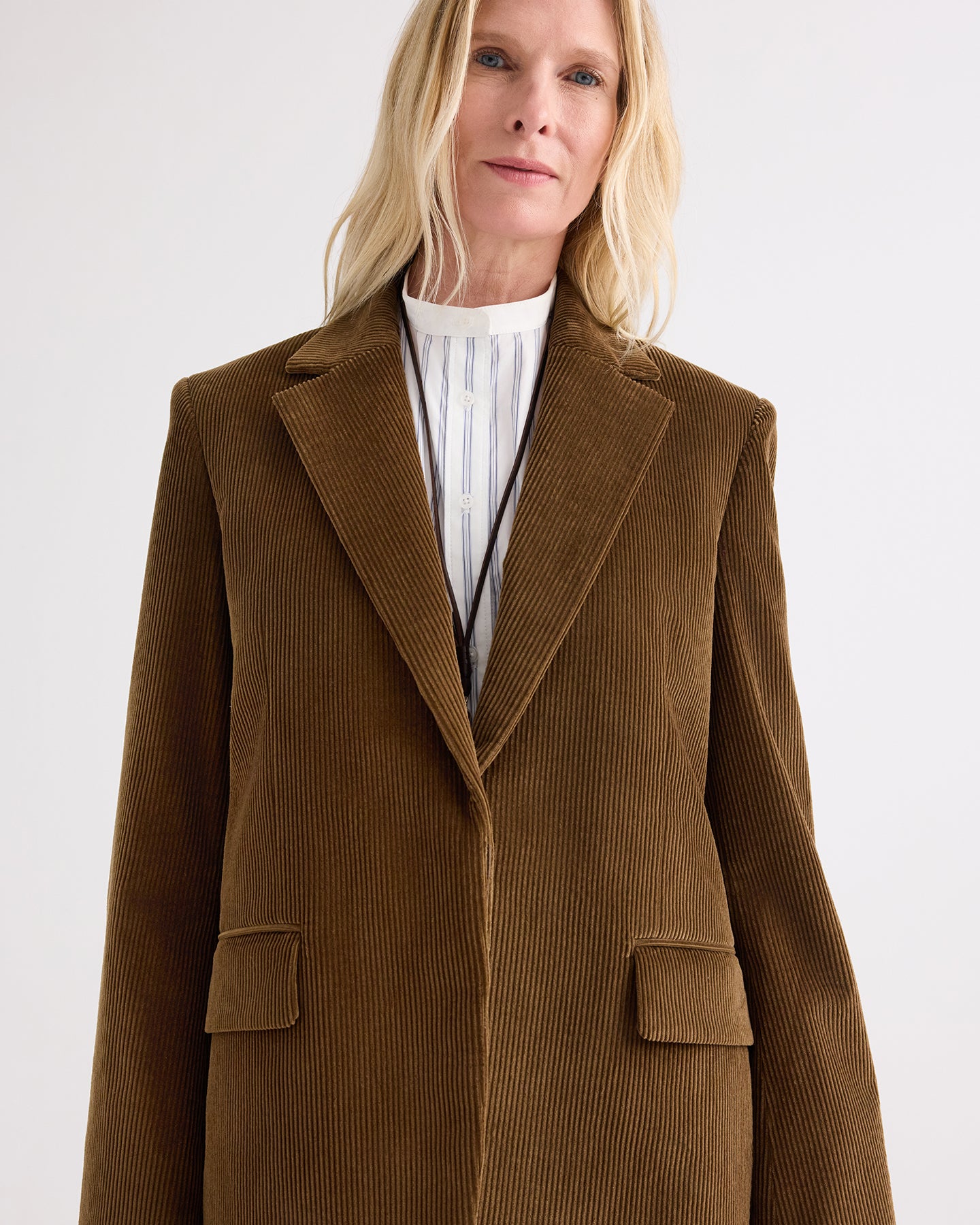 TWP Pinecone Jillian Blazer in Torkel Corduroy view 3