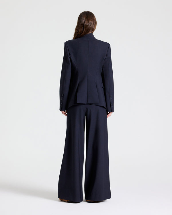 TWP Midnight The Double Take Blazer in Soft Finish Stretch Wool view 5