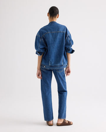 TWP Paris Dawson Jacket in Heavy Denim view 6