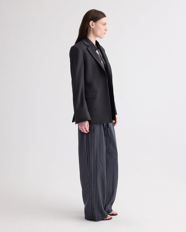 TWP Smoke Notched Sloped Blazer in Italian Wool Twill view 4